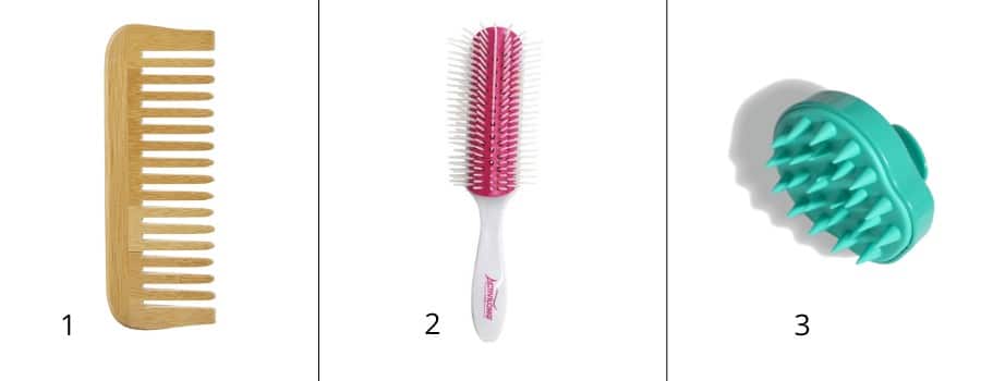 brosses pour cheveux crépus - Rose Saint Claire 